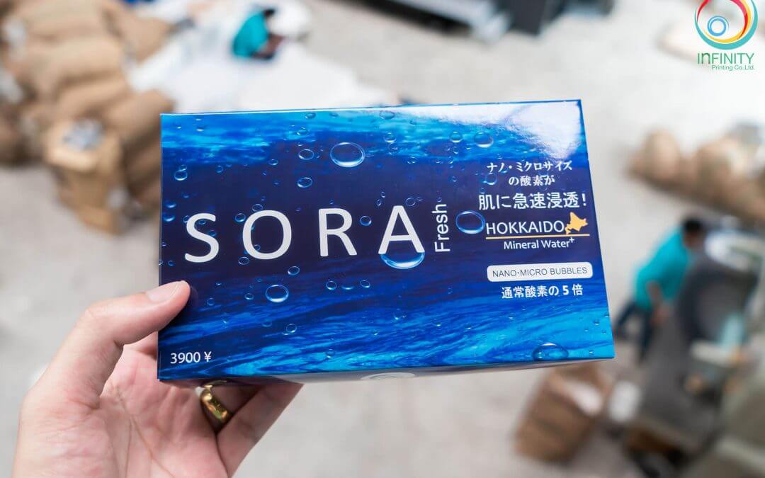 กล่องบรรจุภัณฑ์(package)SORA Fresh