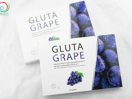 กล่องอาหารเสริม(supplement)GLUTA GRAPE