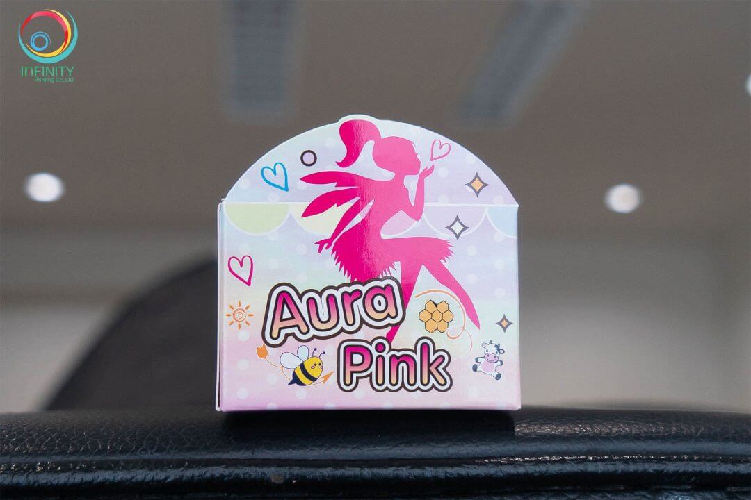 กล่องครีม(cream)Aura Pink