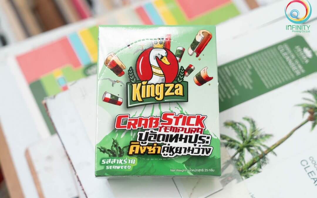 กล่องขนม(snack)kingza crapstick tempura