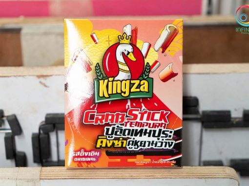 กล่องขนม(snack)kingza crapstick tempura รสดั้งเดิม