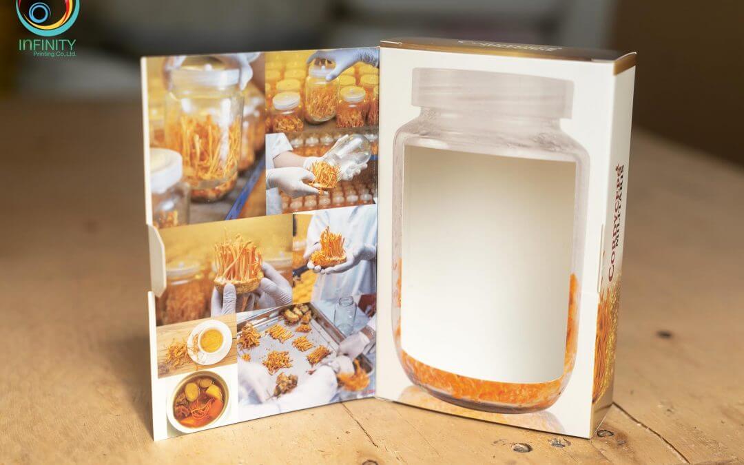 กล่องถั่งเช่าสีทอง(supplement) CORDYCEPS