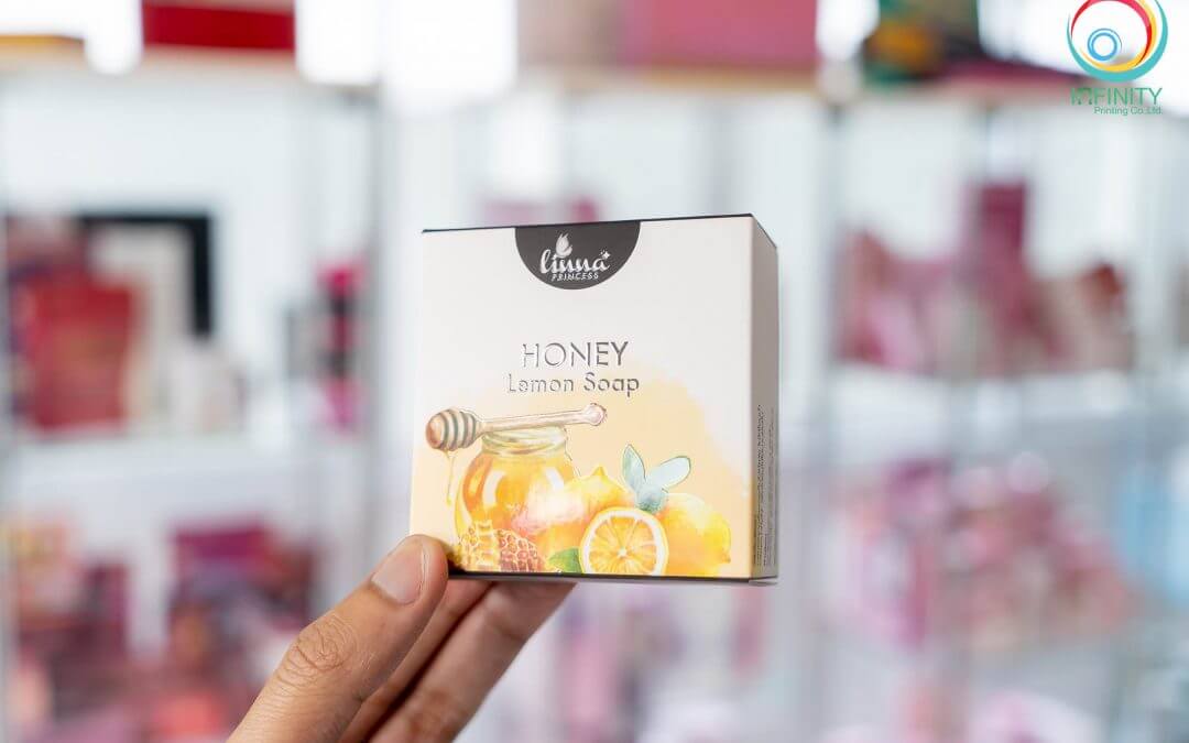 กล่องสบู่(soap) Linna HONEY Lemon Soap