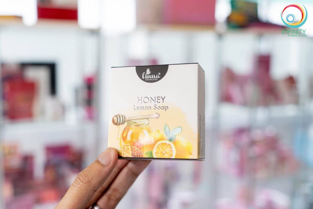 กล่องสบู่(soap) Linna HONEY Lemon Soap