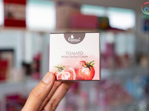 กล่องครีม Linna TOMATO White perfect Cream