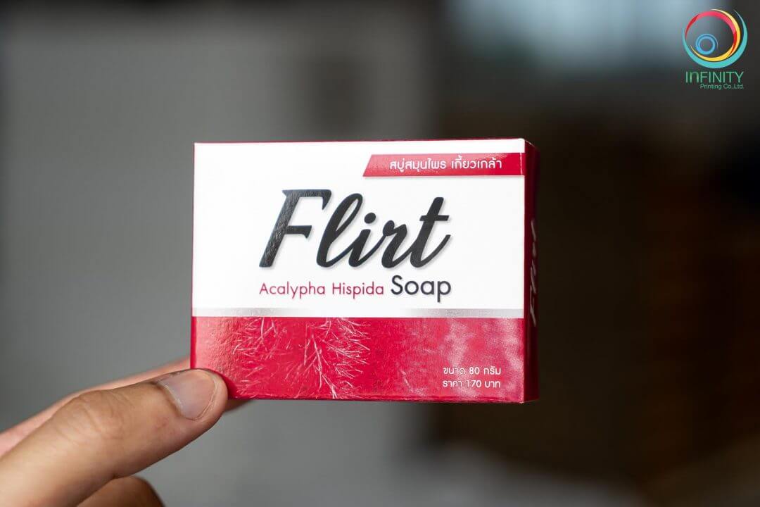 กล่องสบู่(soap)Flirt