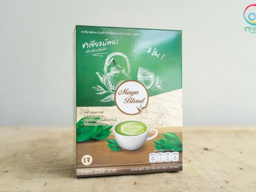 กล่องชาเขียว(package) Maya Blend