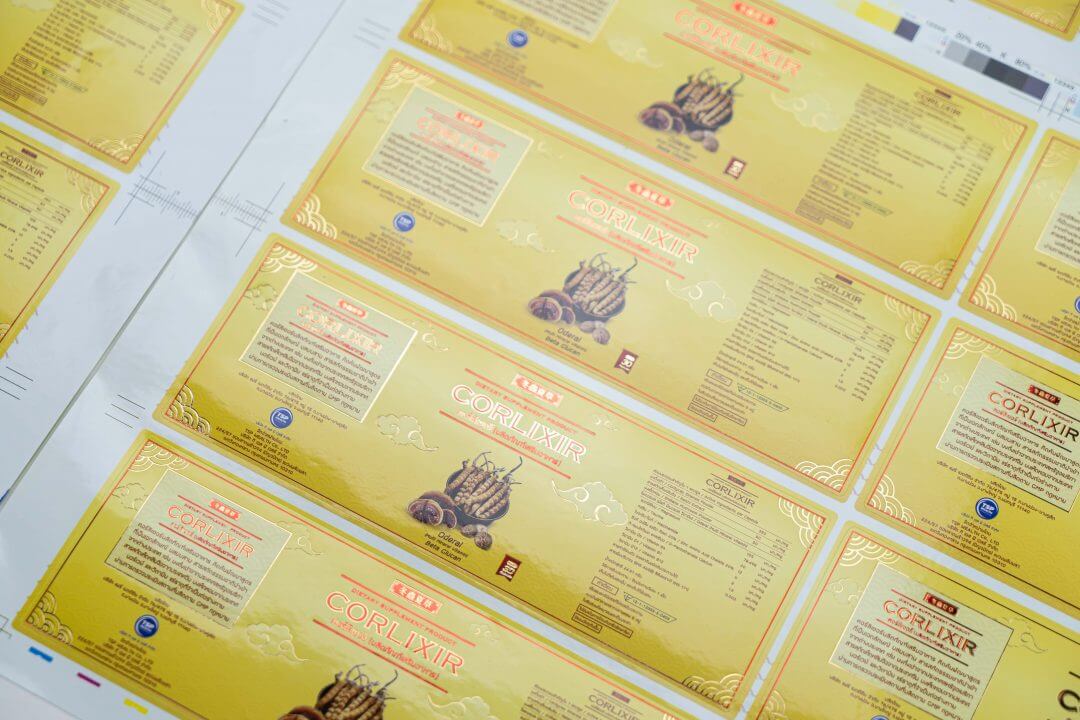 สติ๊กเกอร์(label)CORLIXIR