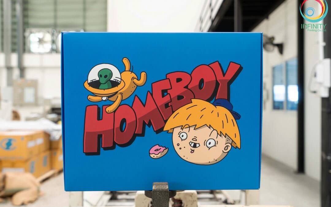 กล่องบรรจุภัณฑ์(package) HOMEBOY