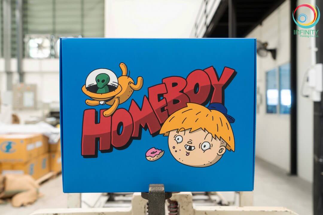 กล่องบรรจุภัณฑ์(package) HOMEBOY