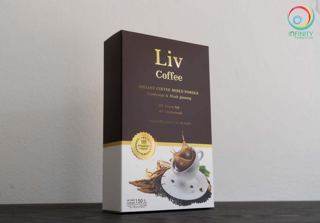 กล่องกาแฟ(herb)Liv Coffee