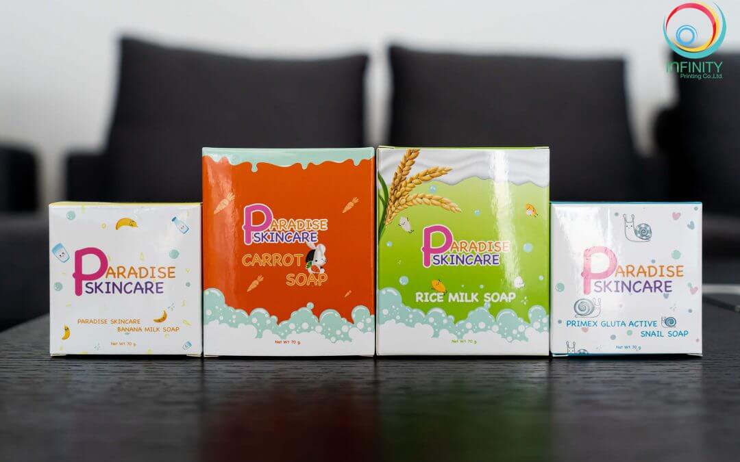 กล่องสบู่(soap)Paradise skincare