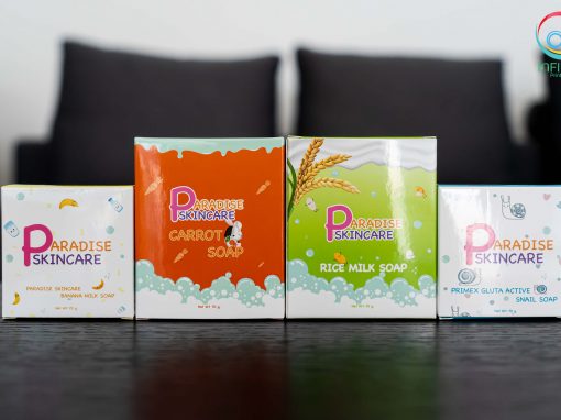 กล่องสบู่(soap)Paradise skincare