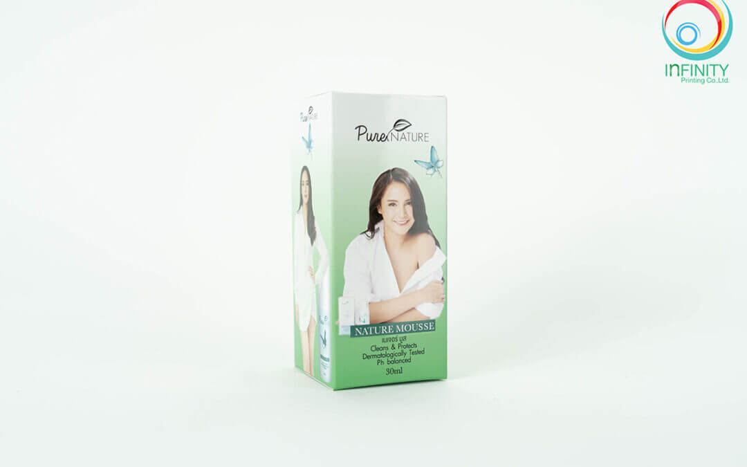 กล่องเครื่องสำอาง(cosmetic)Pure Nature