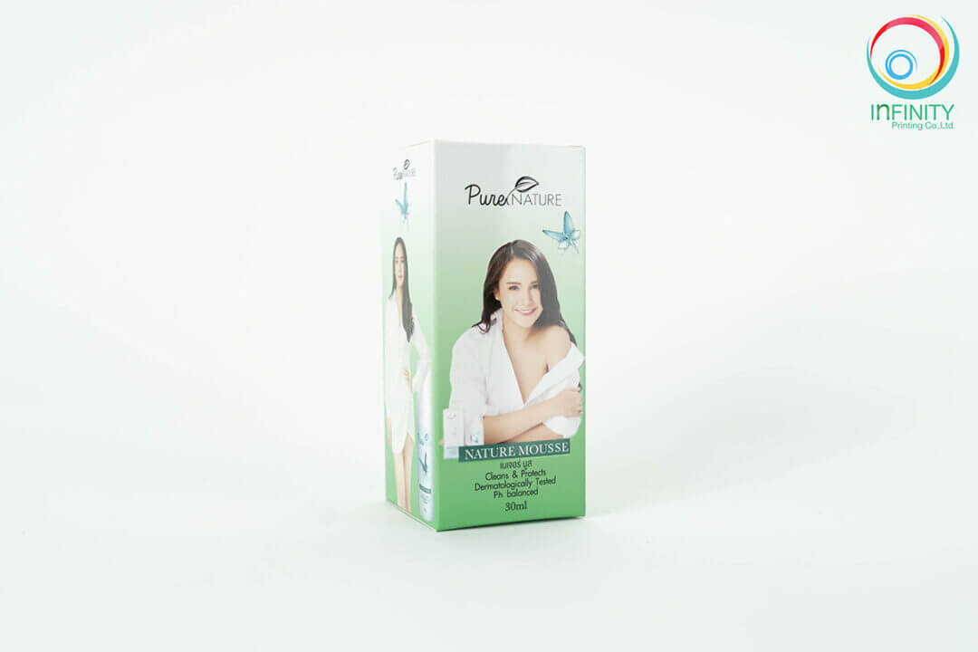 กล่องเครื่องสำอาง(cosmetic)Pure Nature